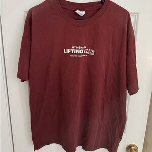 Gymshark Burgundy Tee XL